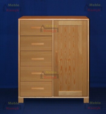 komoda sosnowa sylwia b-5/7